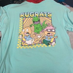 Rugrats short sleeved blue T-shirt large nickelodeon